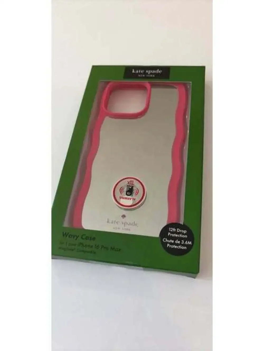 Kate Spade Wavy Case for iPhone 16 Pro Max